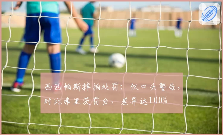 西西帕斯摔拍处罚:仅口头警告,对比弗里茨罚分,差异达100%