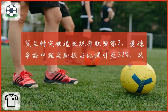 莫兰特突破造犯规率联盟第2，爱德华兹中距离跳投占比提升至32%，风格转型